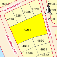 Parcel map
